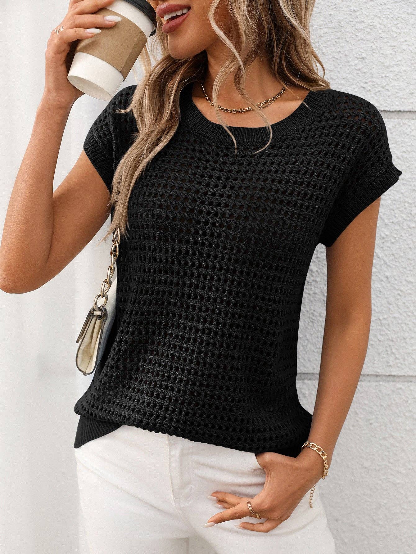 Neck Knitted Sweater Cowl
