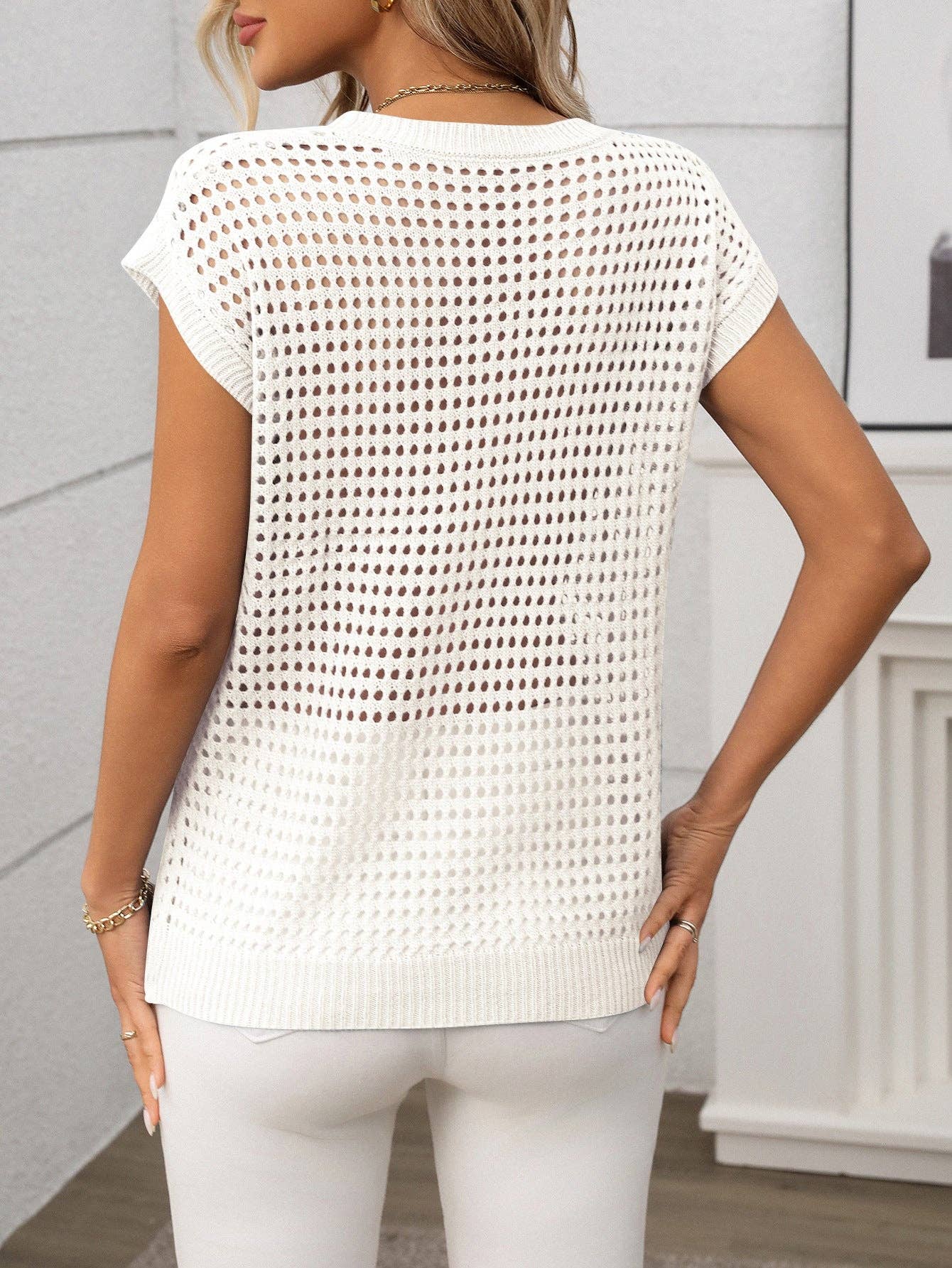 Neck Knitted Sweater Cowl
