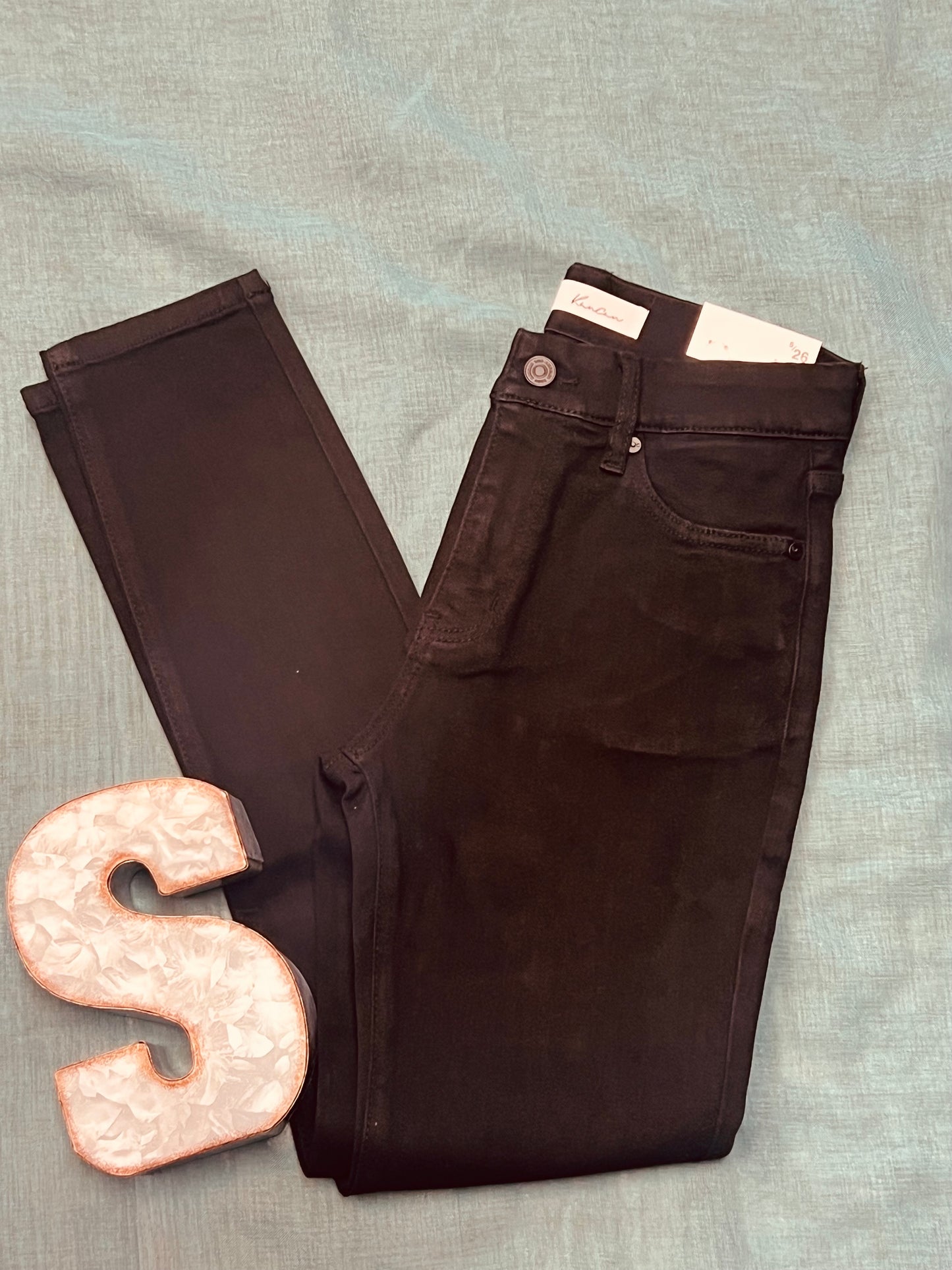 High Rise Ankle Skinny