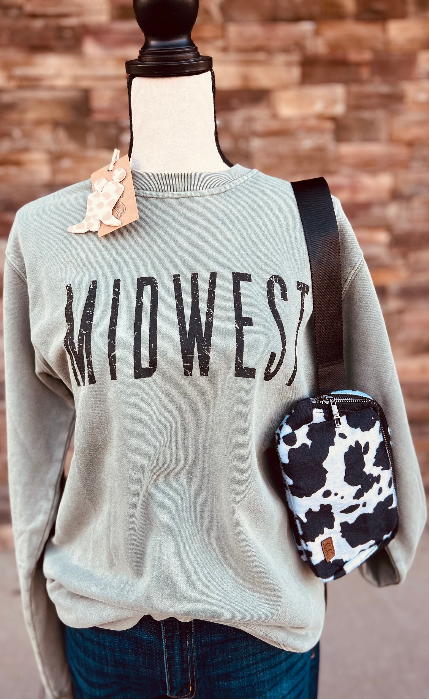 Midwest Olive Sweatshirt