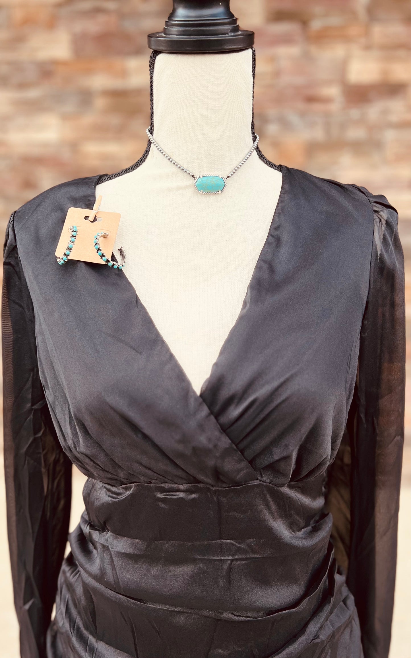 Ruched Detail Mini Dress