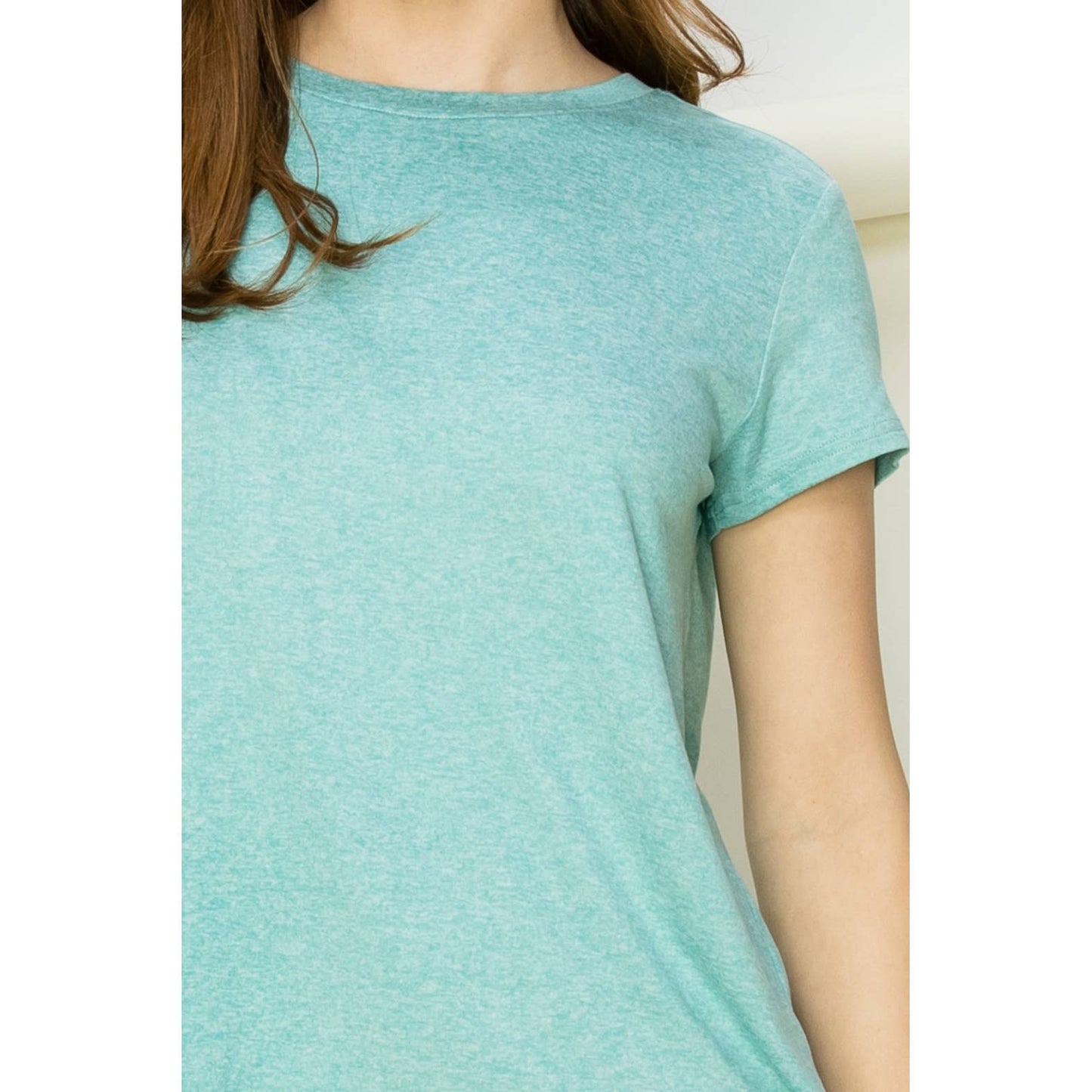 Short Sleeve Open Back Tee