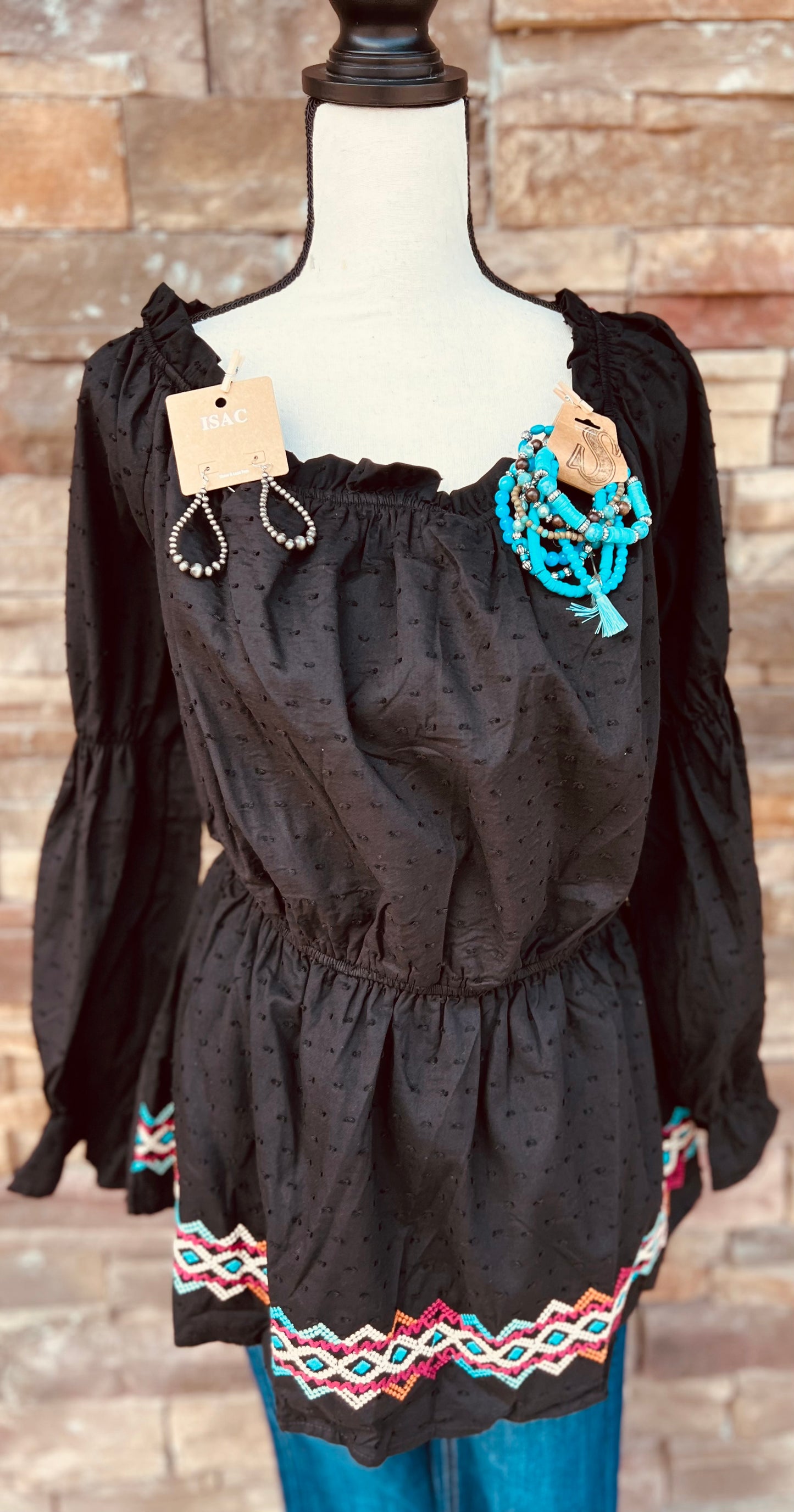 Off Shoulder Woven Top