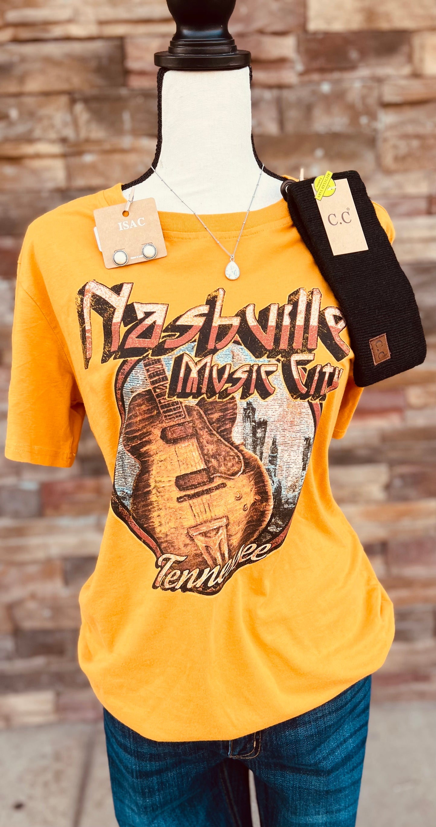Nashville Mustard Graphic Tee