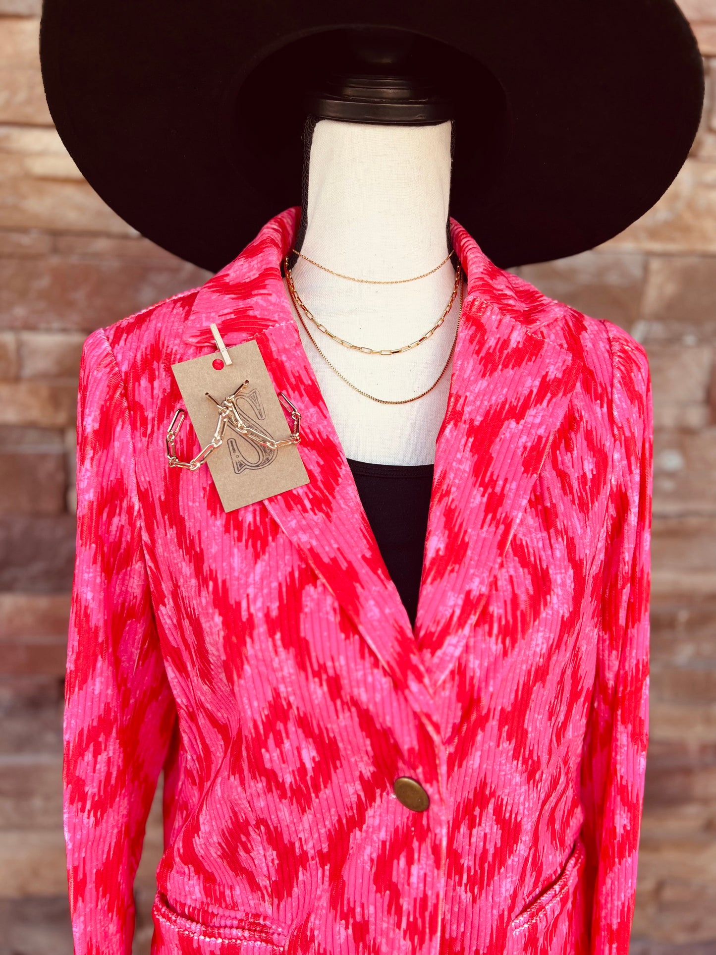 Hot Pink Blazer