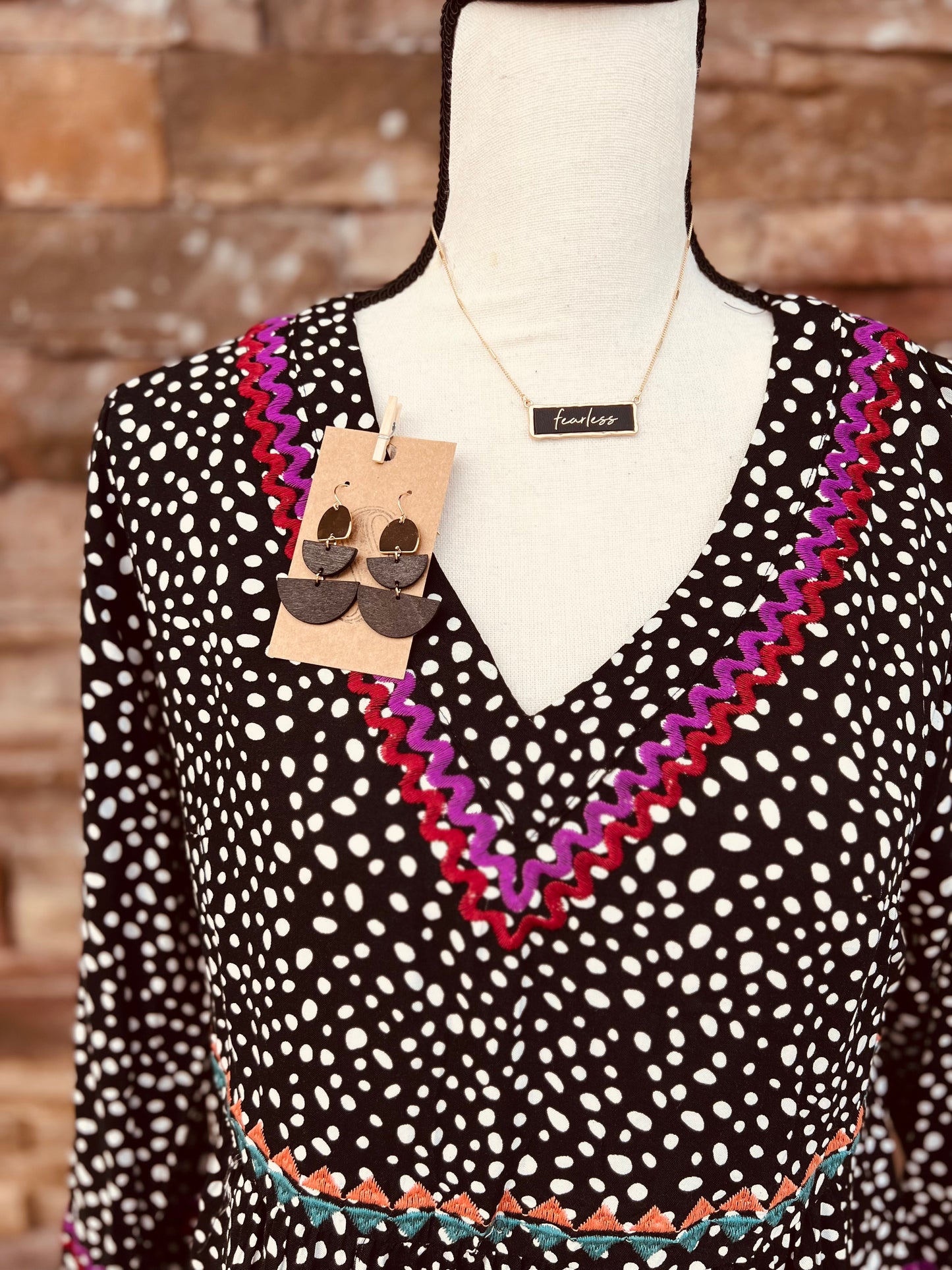 V Neck BabyDoll Printed Top