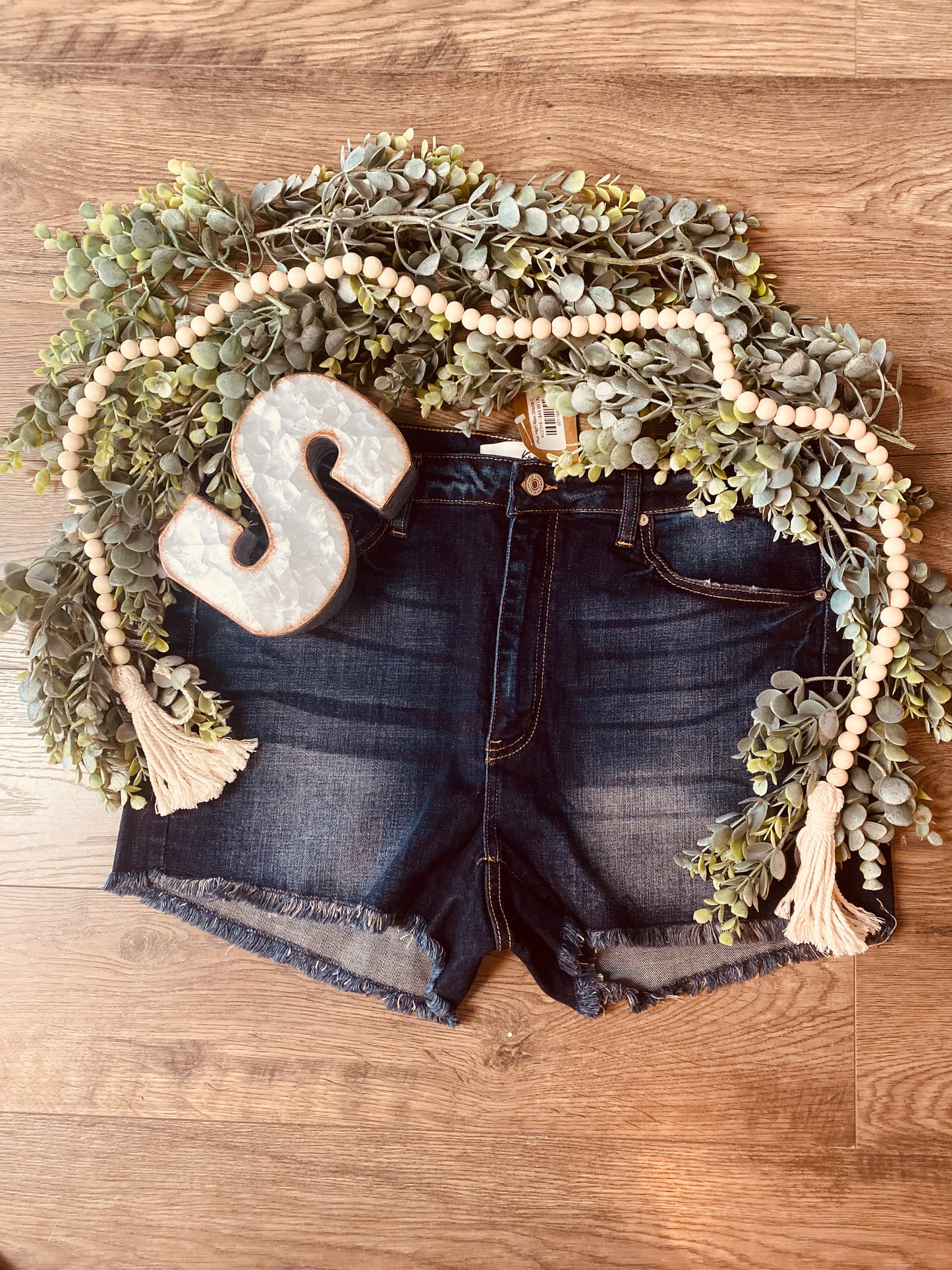 Plus High Rise Shorts Curvy