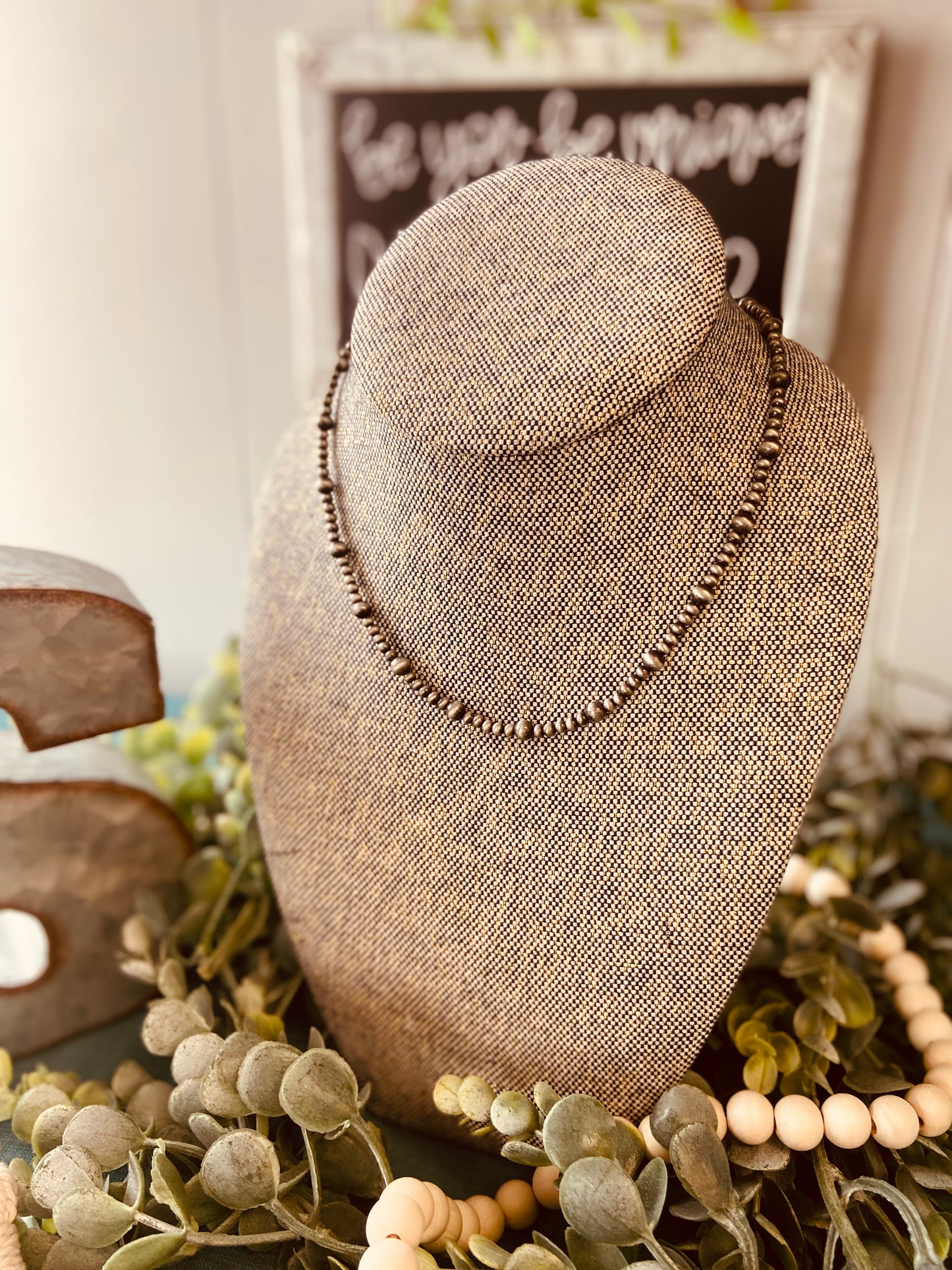 Navajo Pearl Necklace 16"