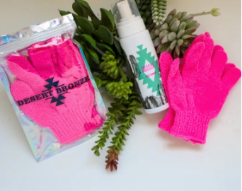 Desert Bronze Exfoliator Glove