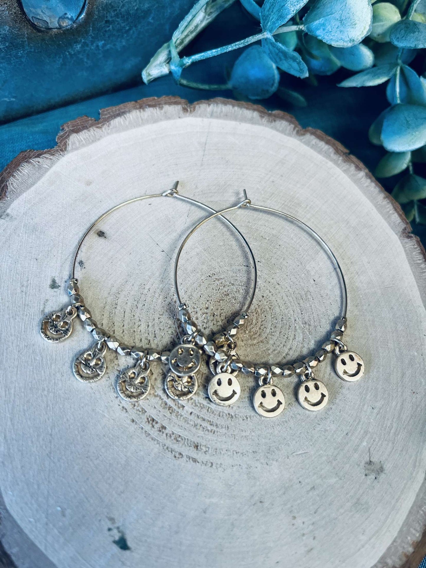 Smiley Face Hoops