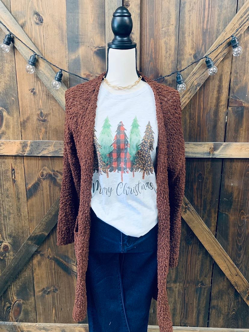 Cozy Soft Hair Popcorn Sweater