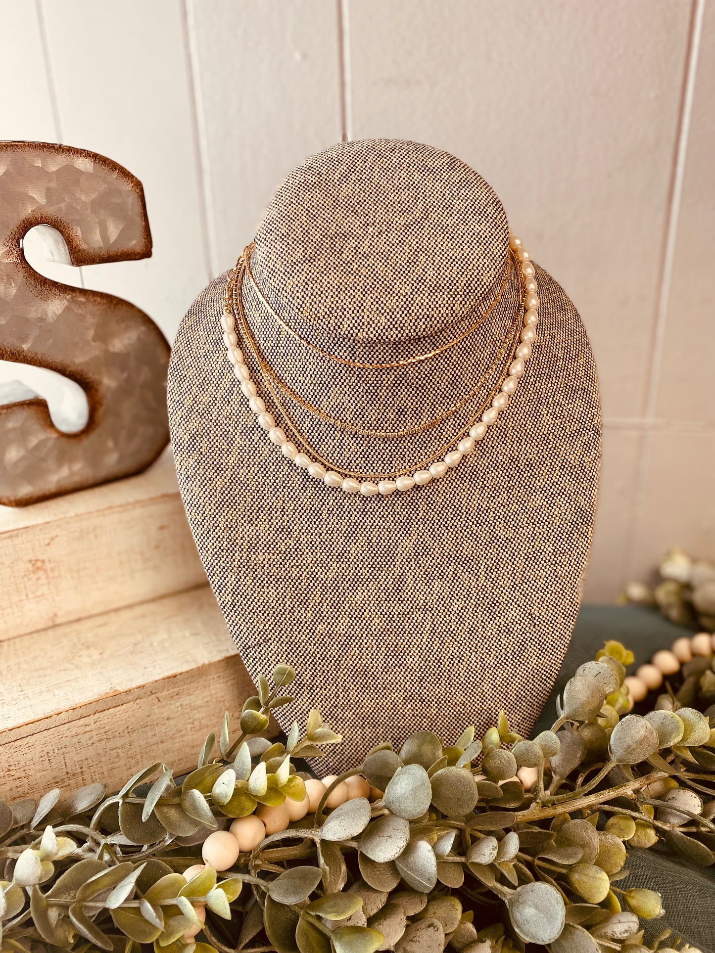 Pearl Multi-Layer Necklace