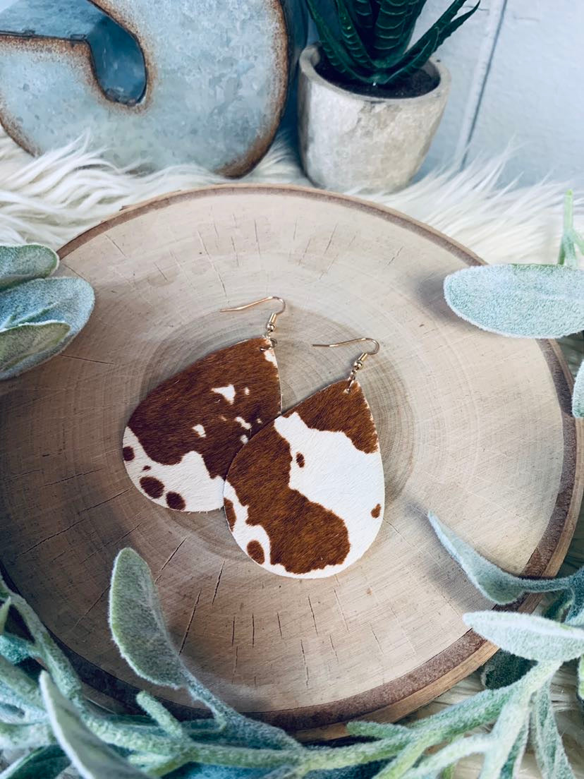 Animal Print Earrings