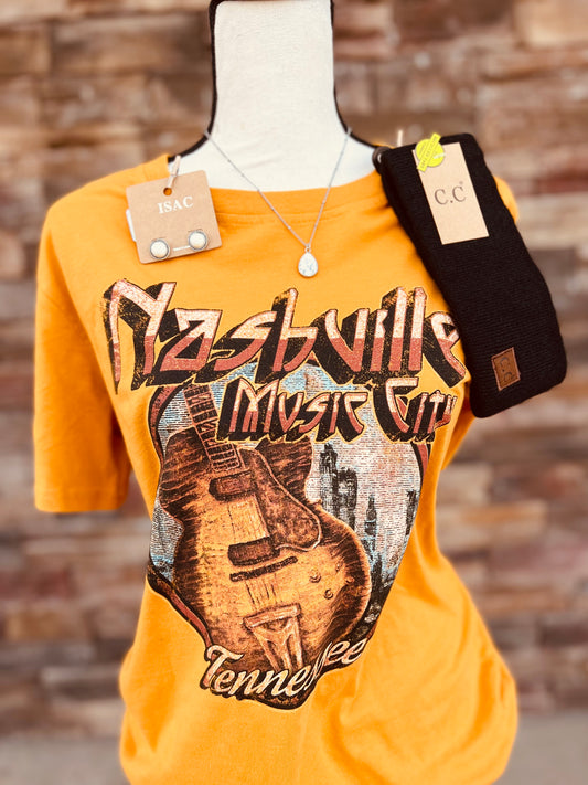 Nashville Mustard Graphic Tee