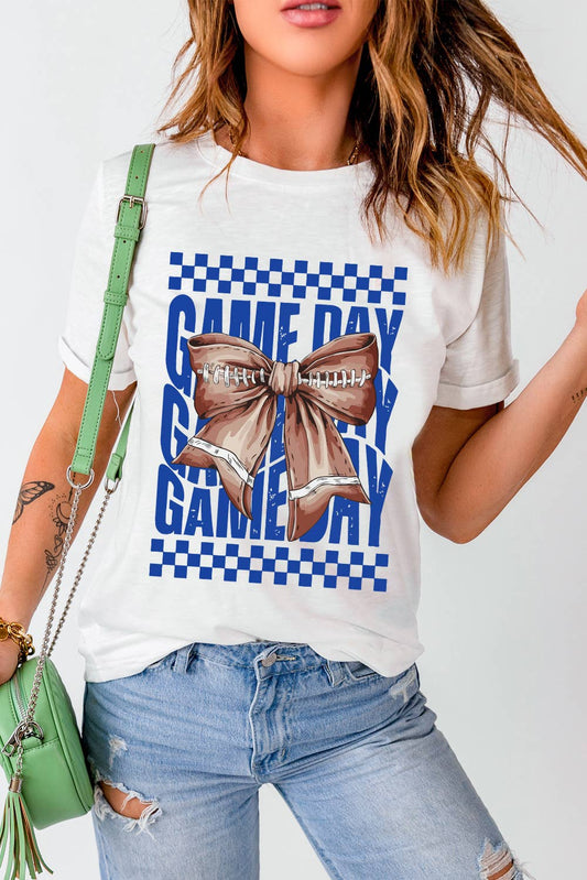 LDC Rugby Bowknot GAME DAY Graphic Tee