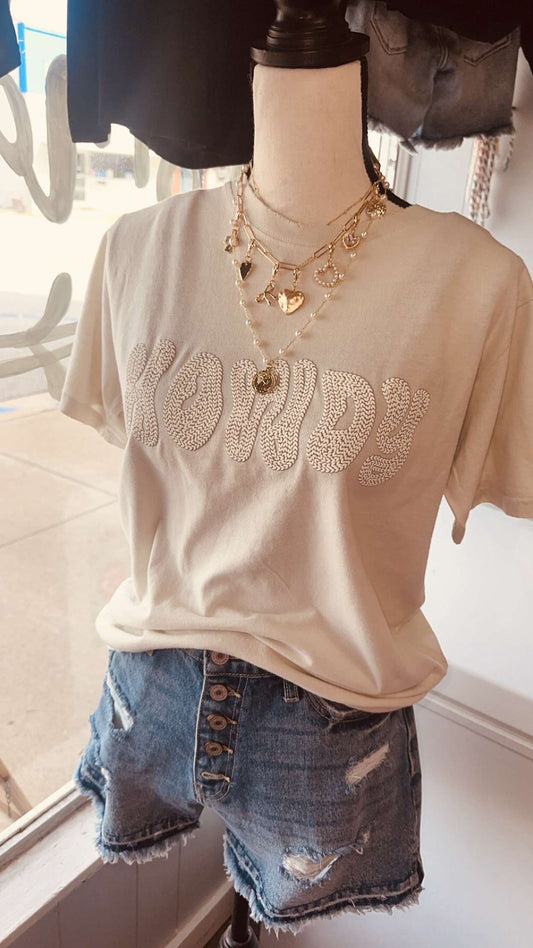 Puff Howdy Tee
