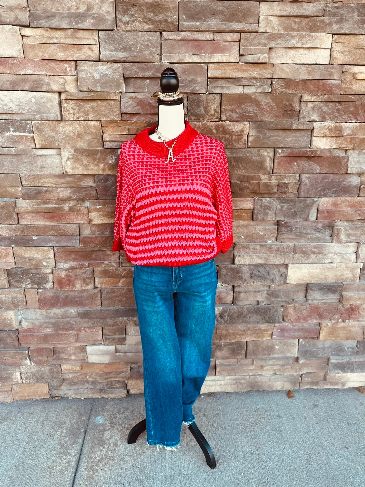 LDC Spring 2026 3/4 Draped Sleeve Slouchy Sweater