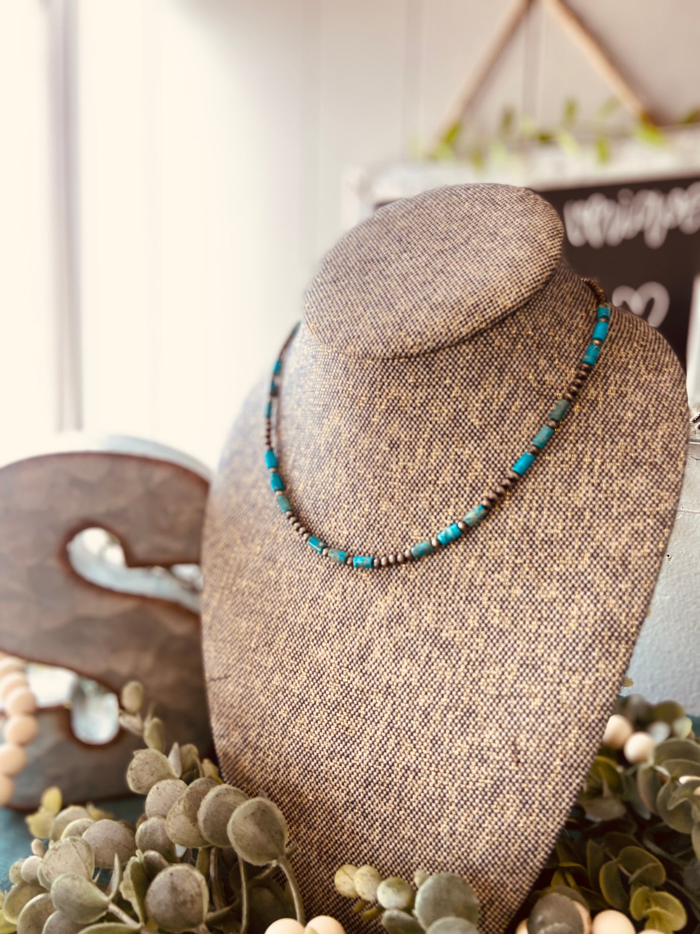 Navajo Gemstone Turquoise Necklace