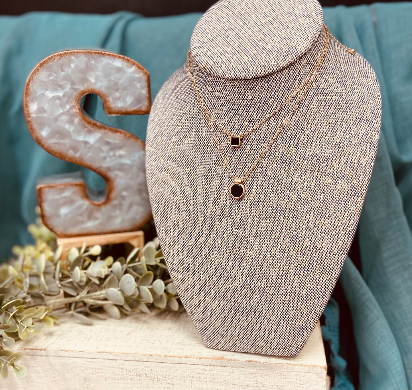 Two Natural Stone Necklaces